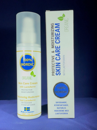 2-PACK - 100% NORDIC - Naturenlig Hudcreme med Lactoferrin 100 ml