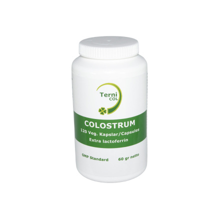 2-Pack TerniCOL Veg. Kapslar m. extra Laktoferrin 