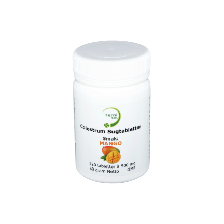 2-pack TerniCOL PRP Colostrum, MANGO 120 Sugtabletter/burk