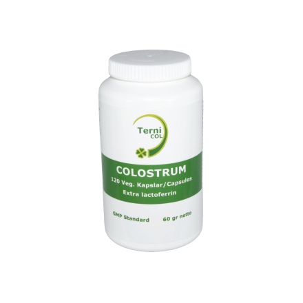 2-Pack TerniCOL Veg. Kapslar m. extra Laktoferrin 